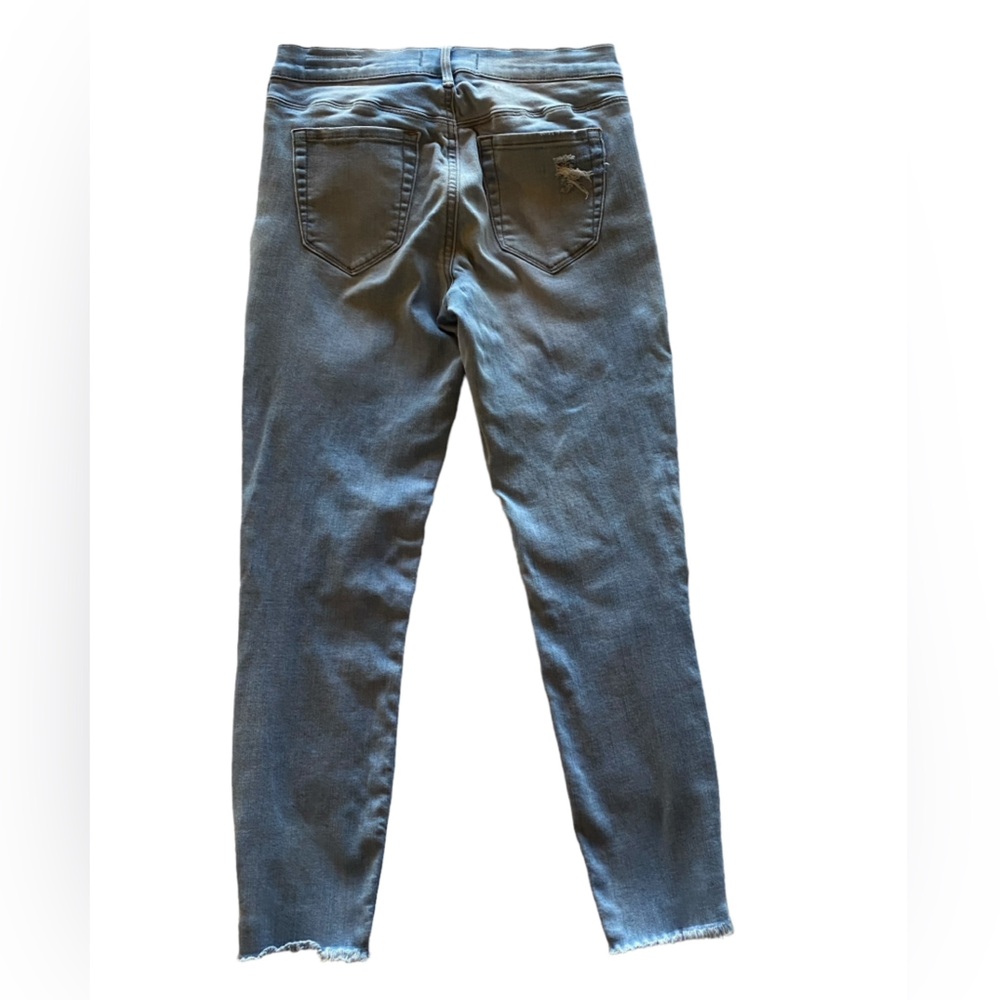 PACSUN Woman’s Jeans Pants Jagged Ankle Super Stretch Size 26 Great Condition! - Picture 2 of 14